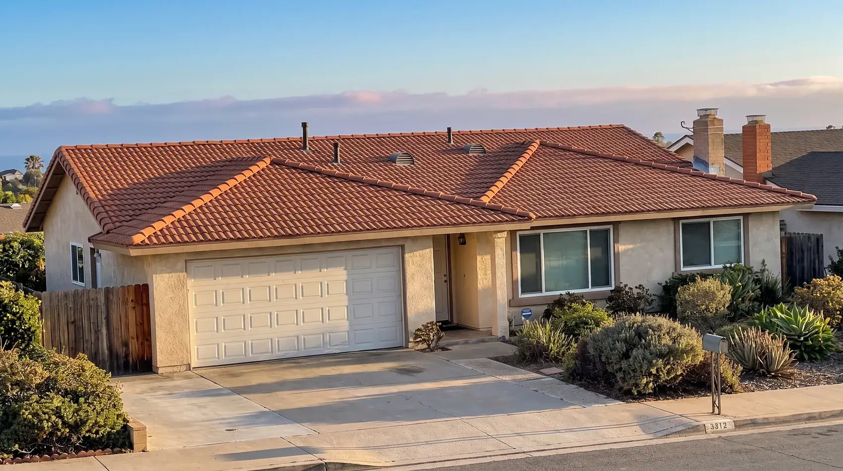Full roof replacement in San Diego — after